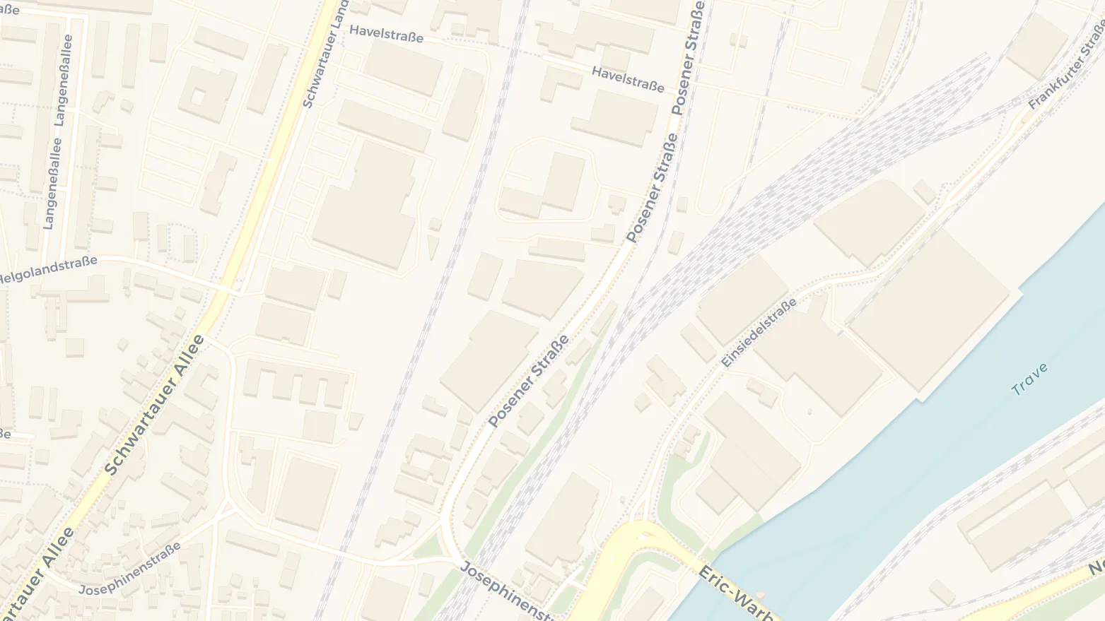 Karte: Trave CrossFit Lübeck, Posener Str. 7